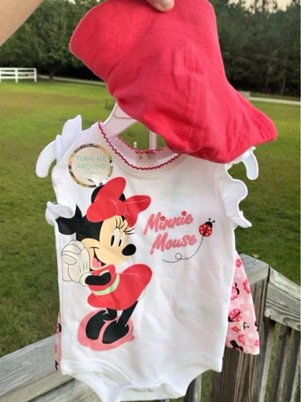 Disney Minnie Mouse Bodysuit & Hat